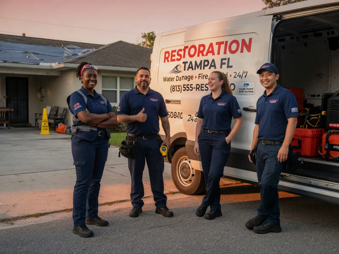 Water Damage Restoration company in New Berlinville, PA